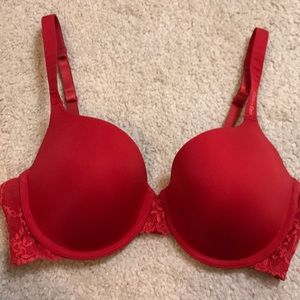 Calvin Klein red bra NWOT